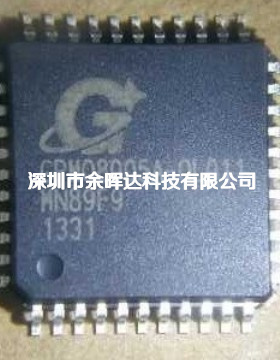 GPMQ8005A-QL011全新原装正品GENERALPL凌通三星无线充电IC QFP44