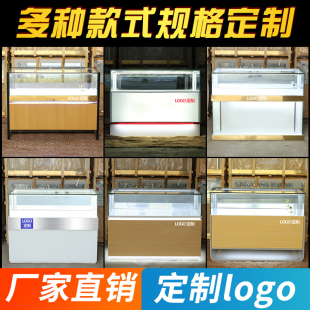 手机柜台展示柜珠宝首饰商用数码木柜新玻璃产品靠墙展柜烤漆铁柜