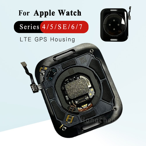 适用苹果手表iwatch 4 SE2 5 6 7 8代后盖玻璃底盘总成Ultra底壳
