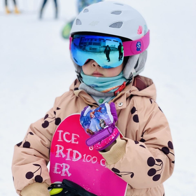 波兰4F儿童滑雪头盔多色可选