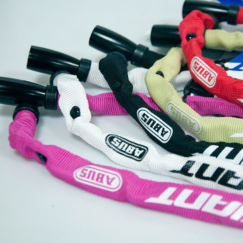 德国ABUS链条锁自行车锁摩托车锁防盗特种合金1500不伤车漆安全