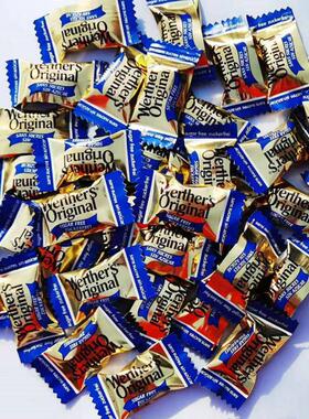 德国进口0蔗糖无糖糖果奶油味硬太妃糖喜糖werther's斯托克无蔗糖