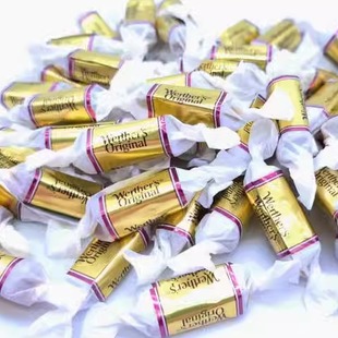 进口焦糖味太妃糖软糖果散装 s软太妃糖 半斤 德国进口Werther 新品