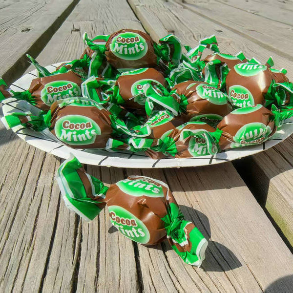 德国进口sir charles喂宝乐可可巧克力夹心薄荷味硬糖 散装半斤