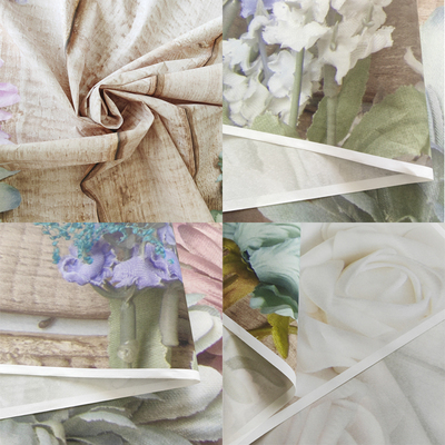 背景布定制墙布酒店宾馆餐厅饭店