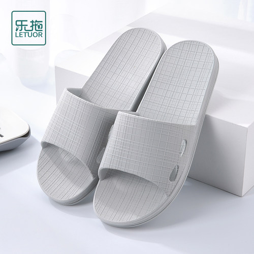 男士居家室内浴室防滑厚底凉拖鞋