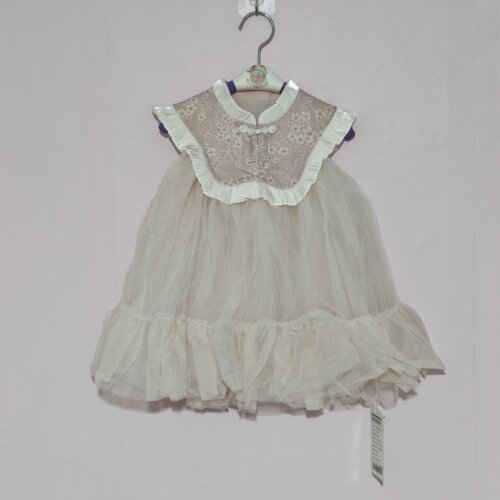 80-130码洛小M品牌国风女童连衣裙春夏季儿童裙子女童背心裙纱裙