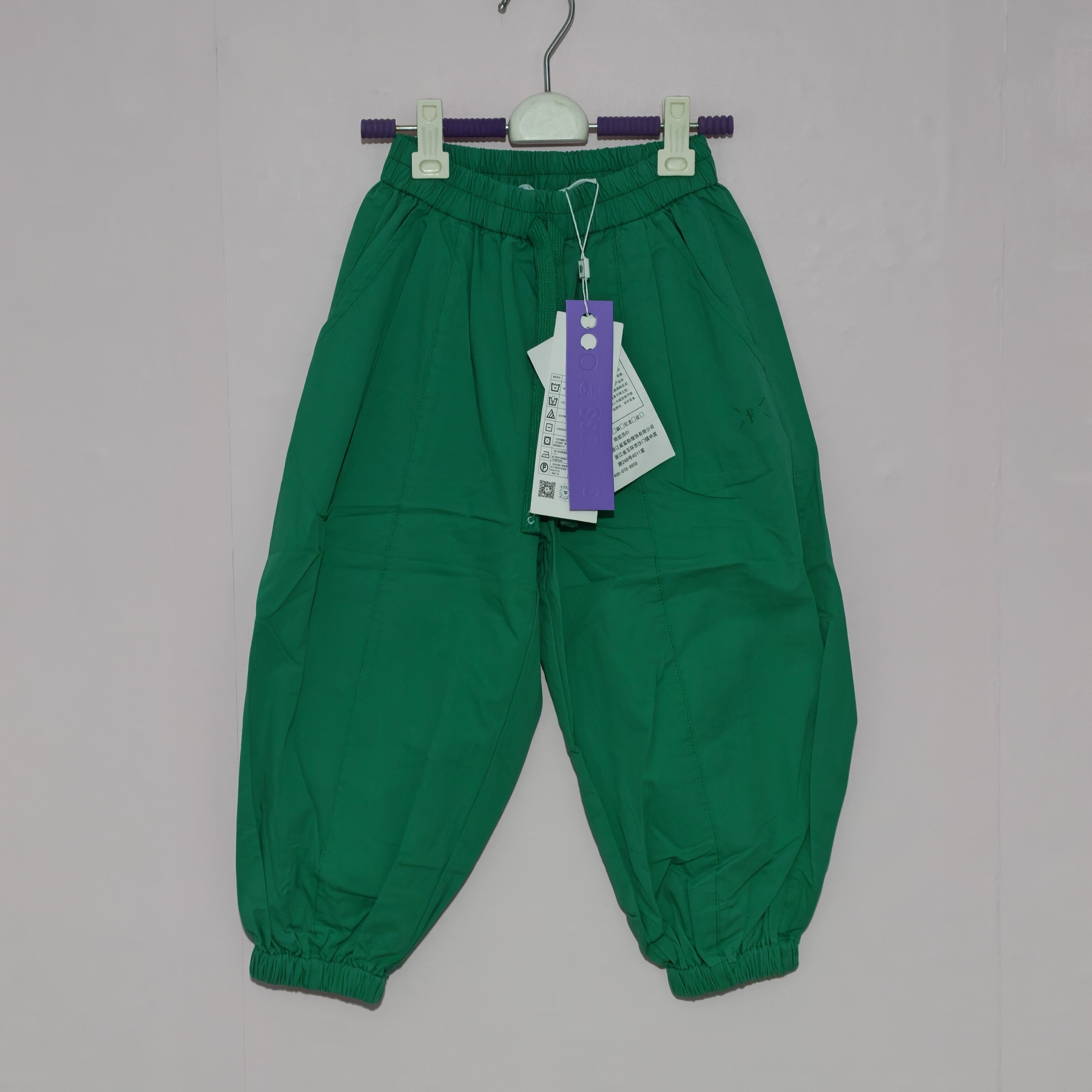 110-160码鲨鲨F女童裤子春夏儿童裤子女童运动裤休闲裤纯棉裤子