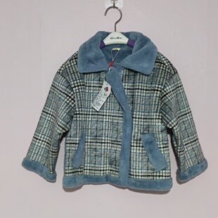 110-150码童伴儿品牌儿童外套薄棉衣外套男童棉衣女童外套清仓