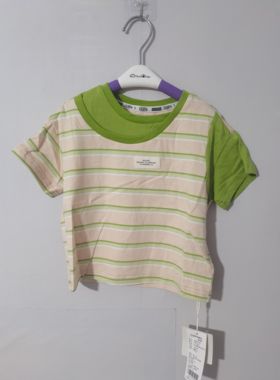 80-120码彩家儿童短袖体恤男童夏季短袖体恤个性设计女童短袖