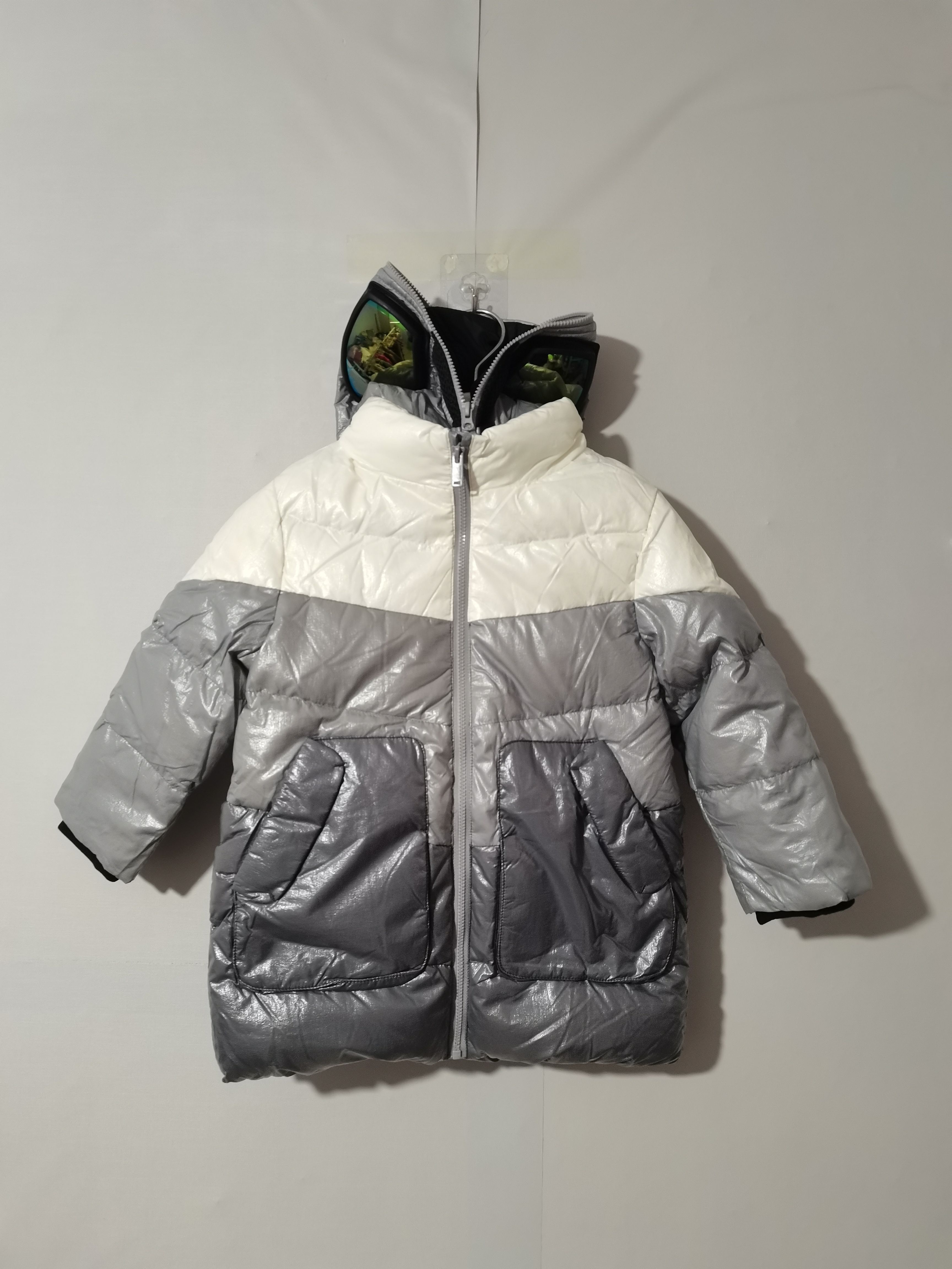 90-100码吧啦儿童羽绒服品牌断码清男童羽绒服中长款冬季童装免洗