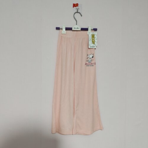 120-170史努B女童裤子夏季防蚊裤儿童长裤女童阔腿裤儿童裤子