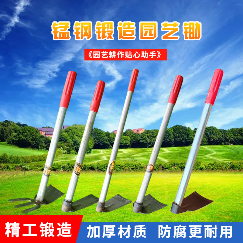 农用锄头锰钢园艺种花挖笋松土