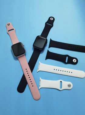 5G儿童电话手表带子藤园D1反扣爱天使Y63表带柔软透气耐用优质Y33