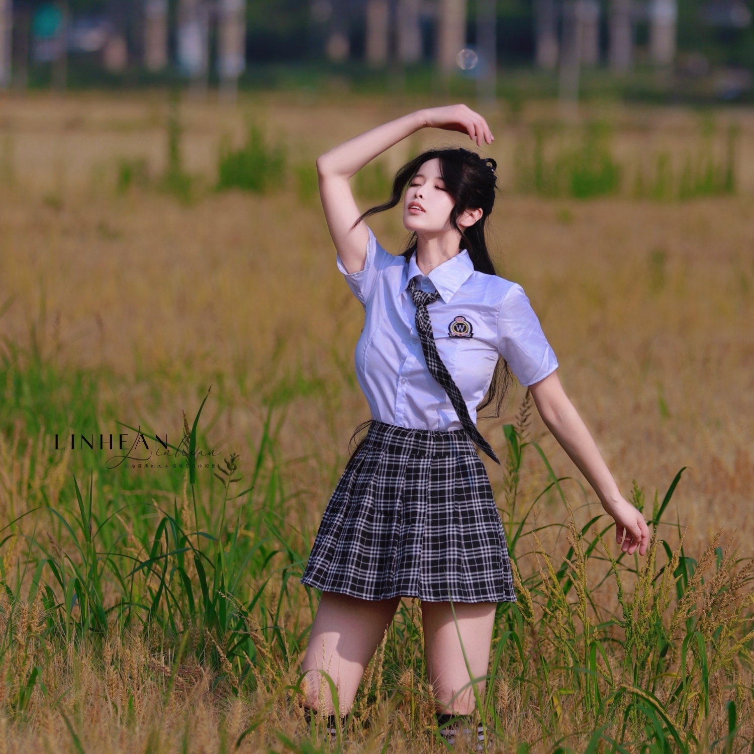 百褶裙内裤纯欲JK套装