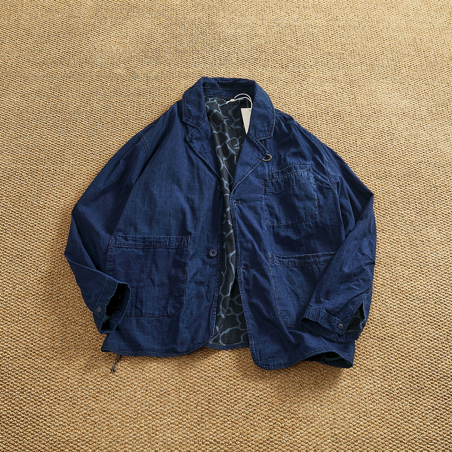 潮款美式高街休闲单西服男女水洗