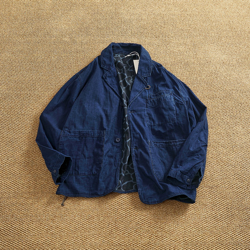 潮款美式高街休闲单西服男女水洗