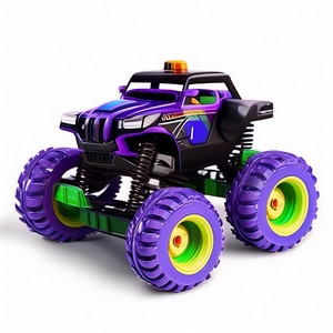 惯性特技越野车儿童玩具车男孩玩具大脚车抗摔仿真模型地摊夜市