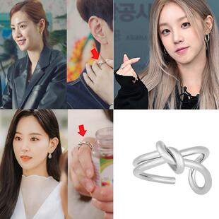 韩国代购PAUL BRIAL正品 姜汉娜 林珍娜 李珉延 宋雨琦同款戒指