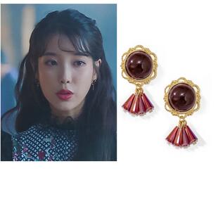 韩国代购 GETMEBLING正品 韩剧德鲁纳酒店 李知恩iu同款耳环 耳饰