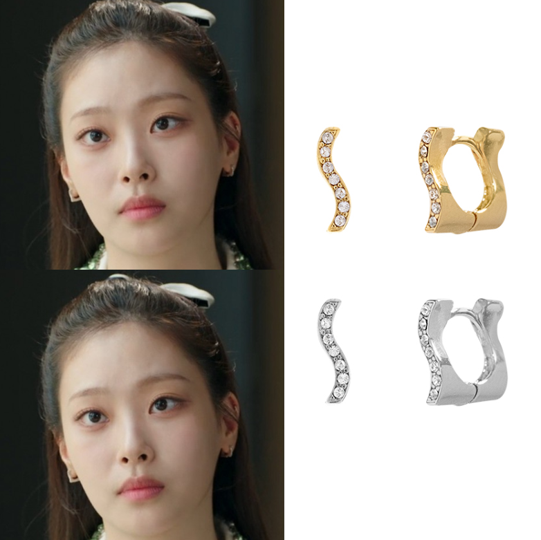 直邮~韩国代购Primaute正品 韩剧偶像疯子 崔喜珍同款耳环 耳钉