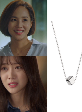 直邮~韩国代购haesool正品 韩剧顶楼 柳真 赵宝儿同款925银项链