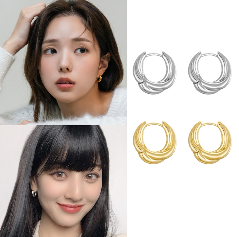 直邮~韩国代购正品 柳智敏 徐贤 朴志效 金高银 蔡秀彬同款耳环