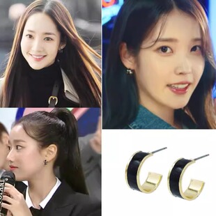 韩国代购katenkelly正品 李娜恩 朴敏英 奇恩世 李知恩iu同款耳环