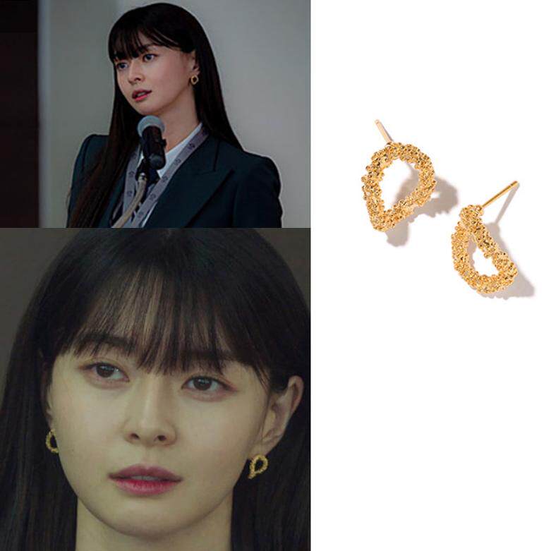 直邮~韩剧梨泰院CLASS 权娜拉同款 百搭耳环 耳饰女 正品韩国代购