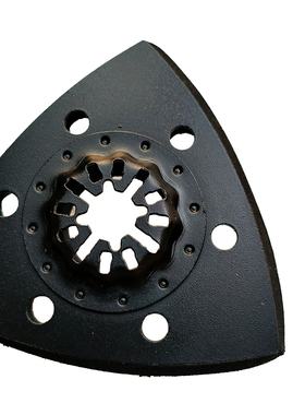 自粘型三角形砂纸盘93mm砂纸抛光打磨物体大块表面starlock接口