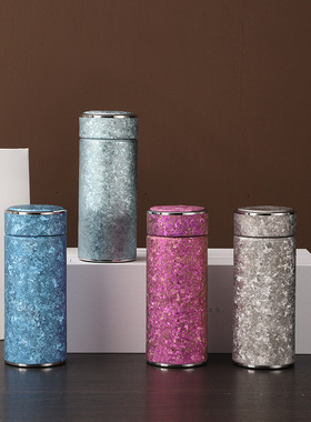 RISONTITANIUM 纯钛迷你保温杯小巧便携水杯钛高颜值220ml