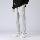 冬装新款潮流休闲加绒加厚时尚流行男宽松裤子男K708加绒-P65，男装卫衣，星座209-1
