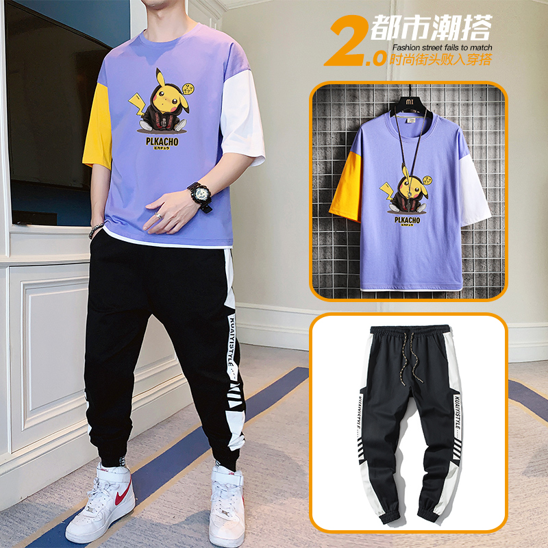 2021 Summer Cotton Short Sleeve T-shirt for men