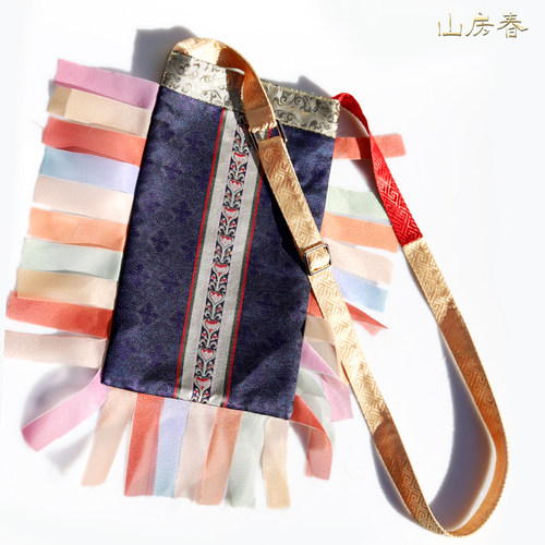【复原汉晋包包】现货男女同款汉服魏晋南北朝手袋山房春国风包包