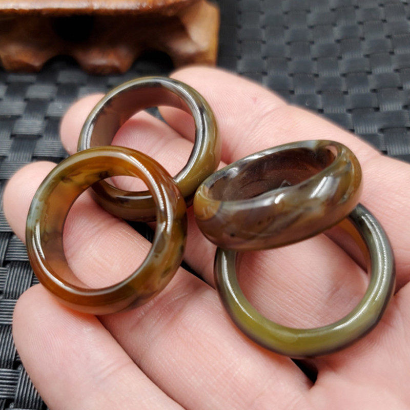 鸿玉轩咖啡色玛瑙戒指玉髓玛瑙戒指玉石戒指饰品戒指玉指环,珠宝/钻石/翡翠,手饰,淘宝优惠券,粉丝福利购,淘宝优惠卷