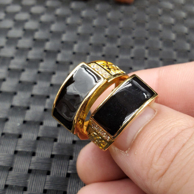 鸿玉轩黑曜石马鞍戒指黑色玉石戒指活口戒指饰品戒指玉指环,珠宝/钻石/翡翠,手饰,淘宝优惠券,粉丝福利购,淘宝优惠卷