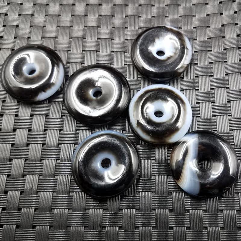 高档精美 天然玉石a货黑玛瑙平安扣挂件 玛瑙玉髓平安扣吊坠玉坠,珠宝/钻石/翡翠,颈饰,淘宝优惠券,粉丝福利购,淘宝优惠卷