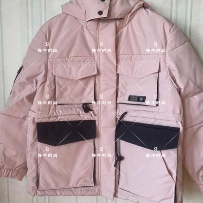专柜正品24款熊粉蓝色滑雪轻盈厚实羽绒服TTJD24OT07Z JD24OT07Z