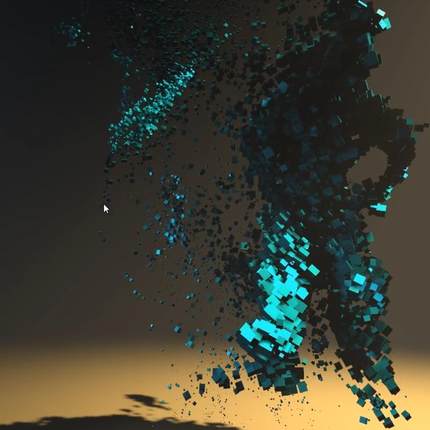 Unity体感互动Kinect2.0粒子特效源码