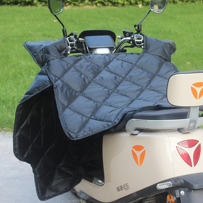 中厚款四季通用电动车挡风被防水