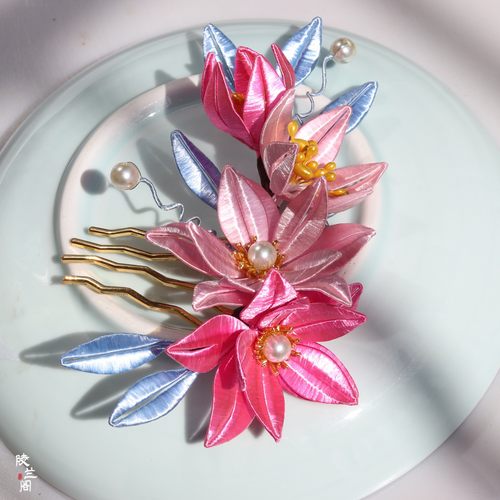 缠花发簪成品价格 缠花发簪成品图片 星期三