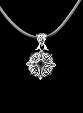 马其顿复古手工男士项链吊坠