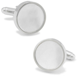 斯巴达圆形贝壳袖扣法式袖钉男士袖口扣商务休闲衬衫男女款DM