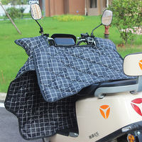 Medium and thick double-sided rainproof wind shield for electric motorcycles and cold protection for electric bikes, suitable for all four seasons in spring and autumn thumbnail 5