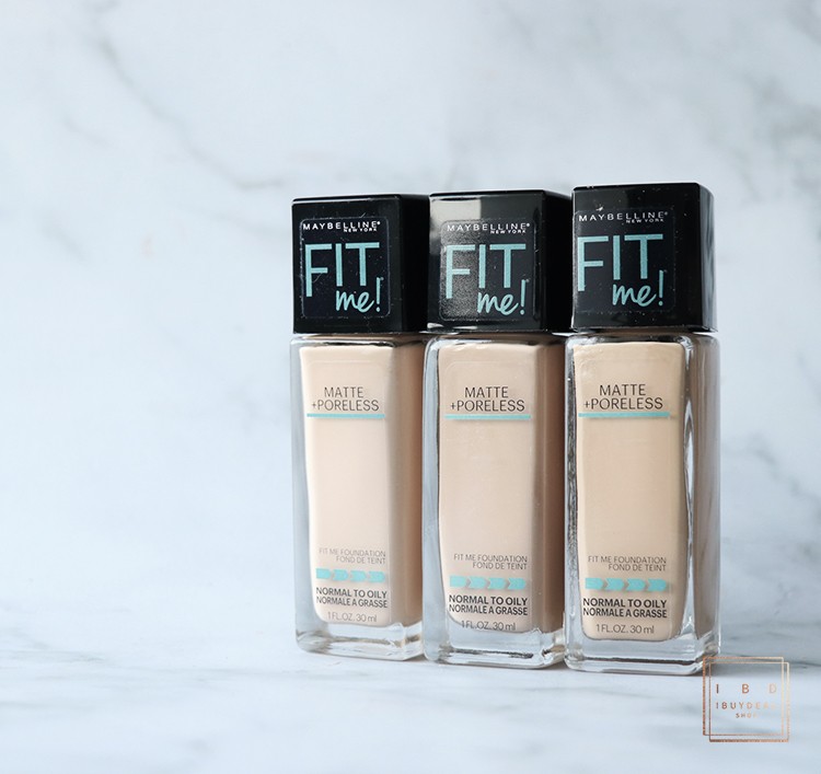 Maybelline Fit Me! Matte ÓÍÆ¤Ñƹâ·Ûµ×Òº¡¾ÉîÉ«ºÅ¡¿