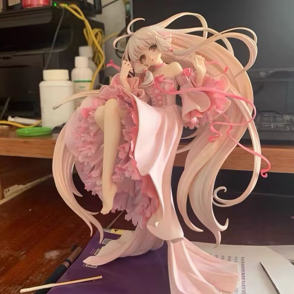 二次元少女形电脑天使心小叽手办