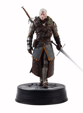 巫师3 杰洛特 大宗师 游戏周边2代 THE WITCHER 3 狂猎 盒装手办