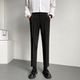 男士 潮流直筒西服裤 长裤 休闲轻熟风西装 高级垂感小西裤 裤 男秋冬季