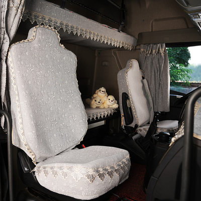 德龙X6000座套龙骁X5000新M3000L5000L3000F3000上下铺套货车装饰