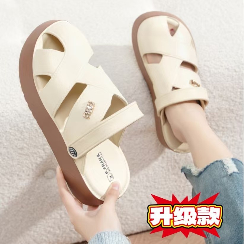 轻便舒适厚底凉拖鞋女新款时尚